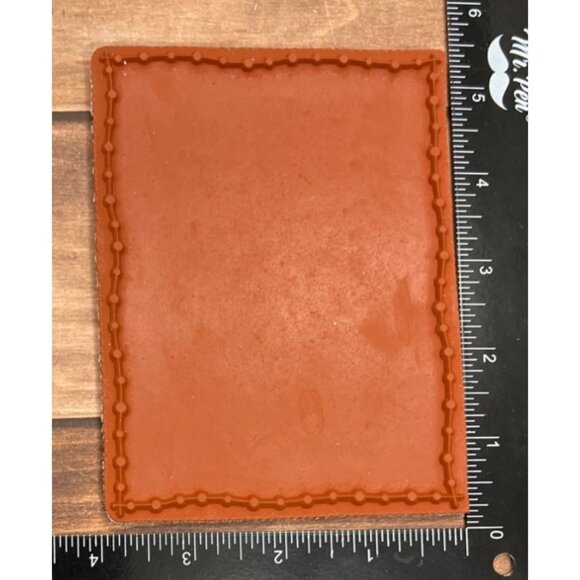 10480 Rubbernecker Dot Line Frame Rubber Stamp 1101-01 - Picture 2 of 2